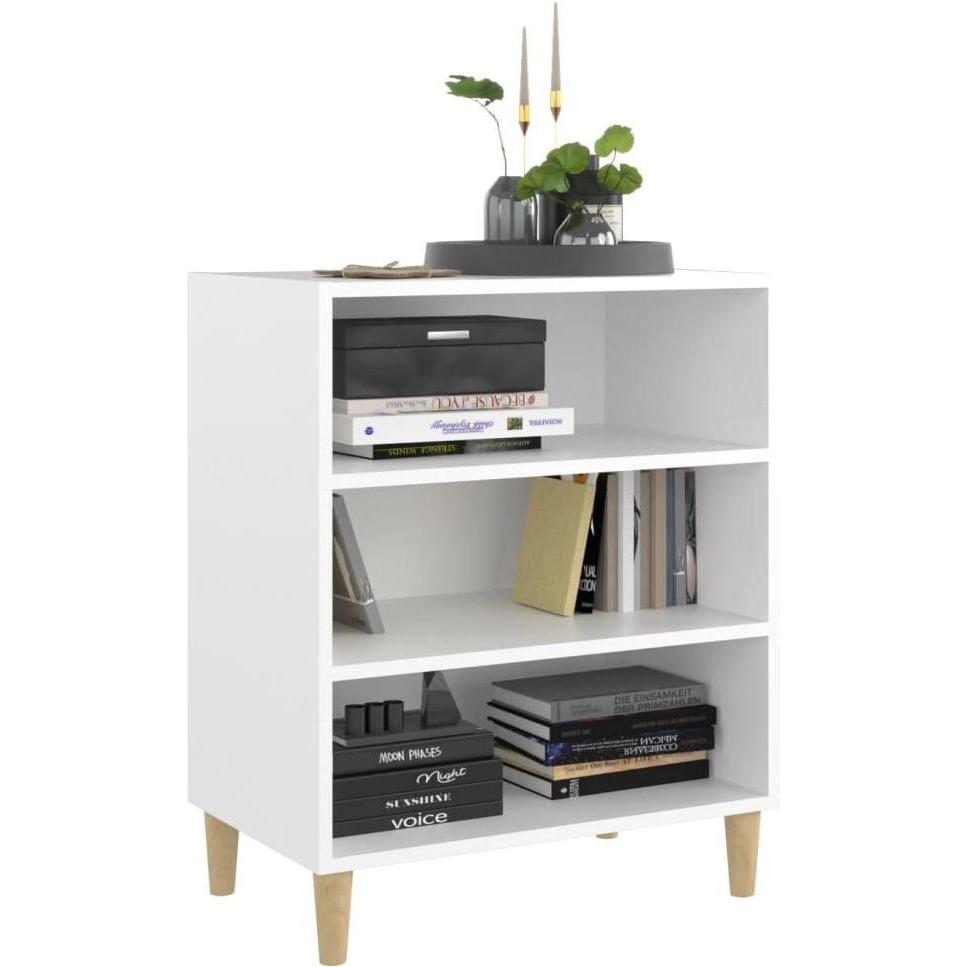 Vidaxl Weiss Kommode + Sideboard, Sideboard (57 X 35 X 70 Cm)