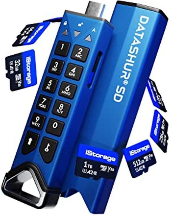 Immagine prodotto iStorage microSD (1-Pack) (512 GB, microSDXC, U3, UHS-I)