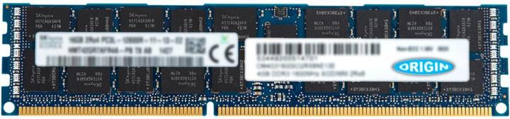 Produktbild Origin Storage 8GB DDR3 1600MHz RDIMM 1Rx4 ECC 1.5V (Ships as 1.35V), 8 GB, 1 x 8 GB, DDR3, 1600 MHz (1 x 8GB, 1600 MHz, DDR3-RAM, DIMM)