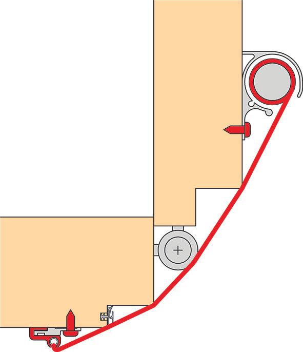 Produktbild Planet Fingerschutz Rollo FSR 6000 Quick