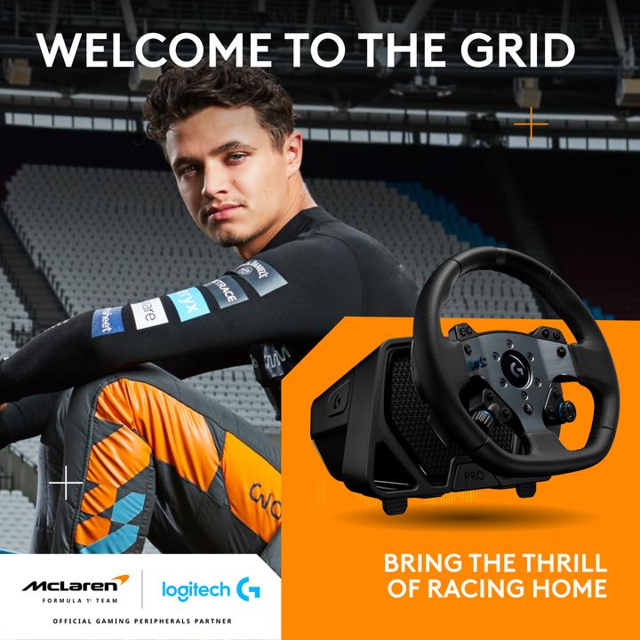 Actual product image Logitech G PRO Wheel - BLACK - PLUGE - EMEA (PS5, PC, PS4)