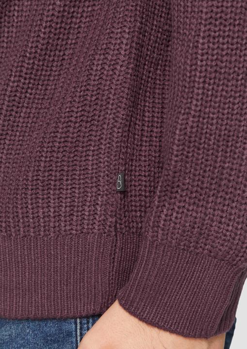 Produktbild S.Oliver Strickpullover Strickpullover mit Rippstruktur (L)