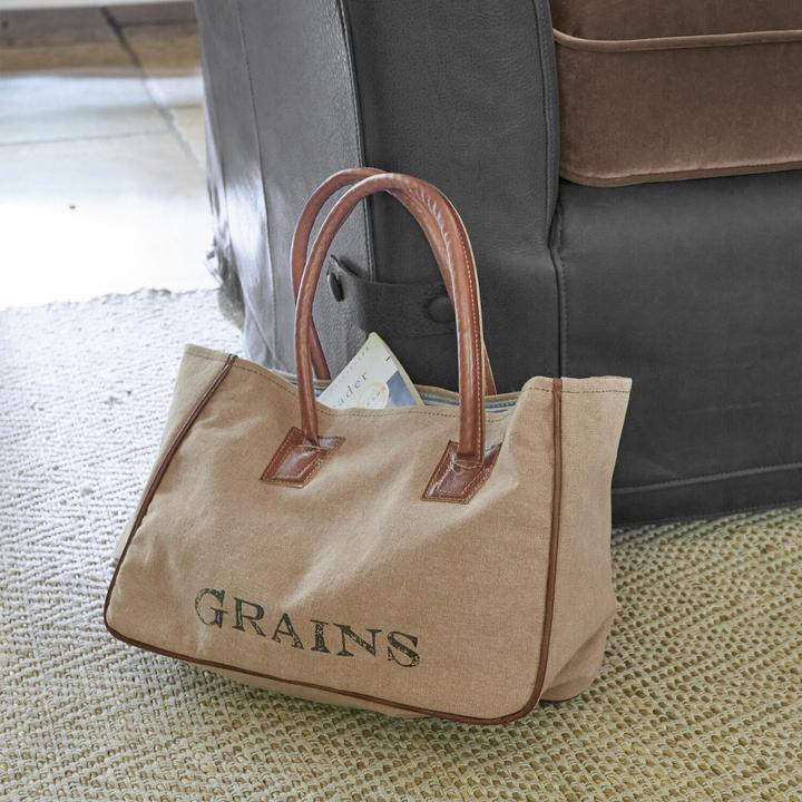 Produktbild Loberon Tasche Grains khaki