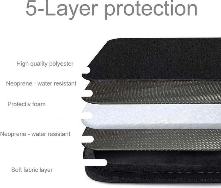 Actual product image Cadorabo Fabric Laptop Bag 15.6 Inch (15.60", Universal)