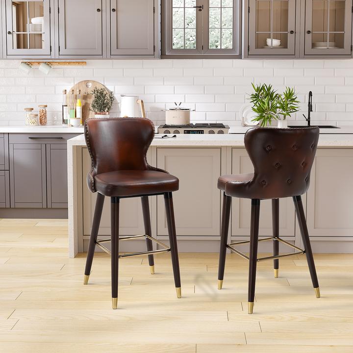 Actual product image Homcom Bar stool set of 2