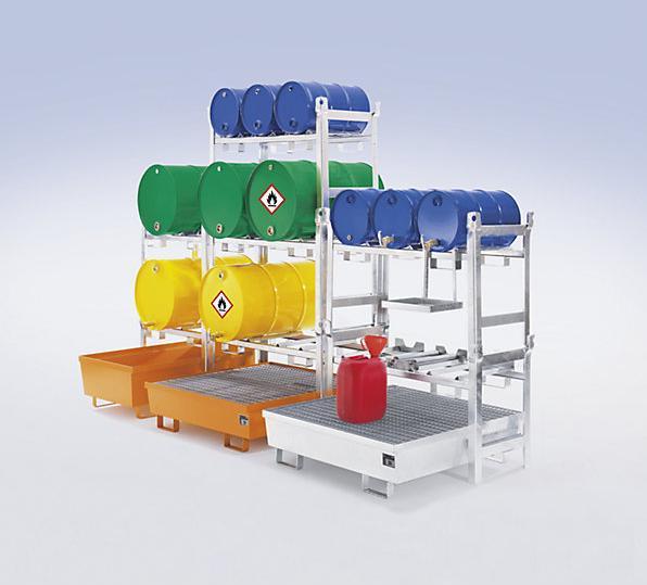 Actual product image eurokraft pro Drum rack stacking rack