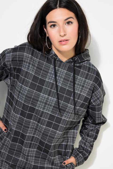 Actual product image Studio Untold Plaid Hooded Dress (54)