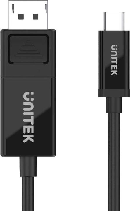 Actual product image Unitek V1146A Cable Adapter USB-C DisplayPort Black (V1146A) (USB-C)