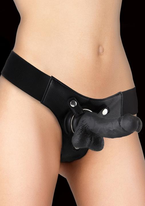 Actual product image Ouch! Realistic - 7 Inch - Strap-On