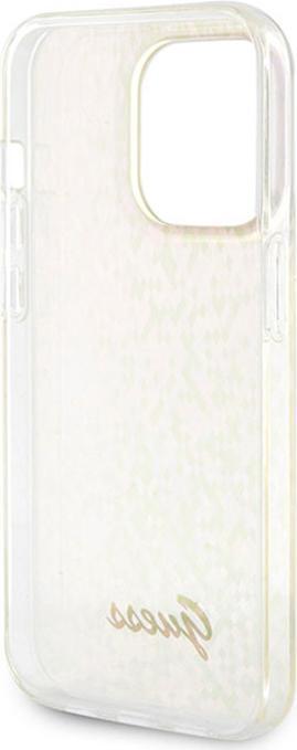 Image du produit Guess GUHCP15XHDECMP iPhone 15 Pro Max 6.7" różowy/pink hardcase IML Faceted Mirror Disco Iridescent (Apple iPhone 15 Pro Max)