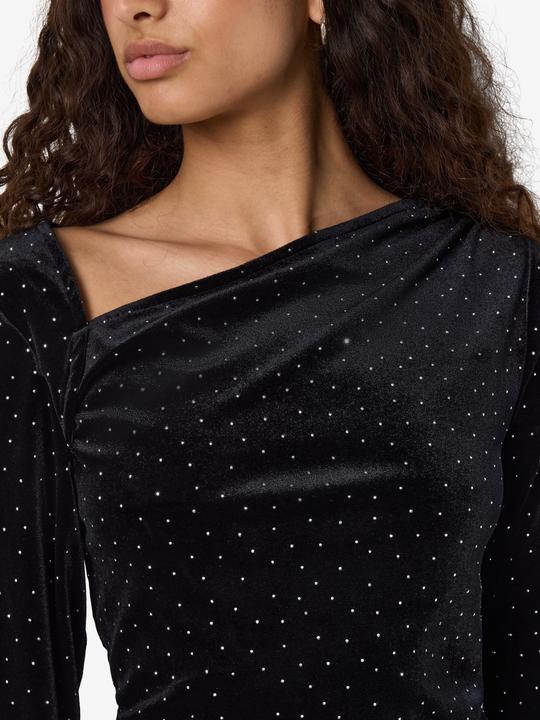 Produktbild Noisy May Samt Midikleid (M)