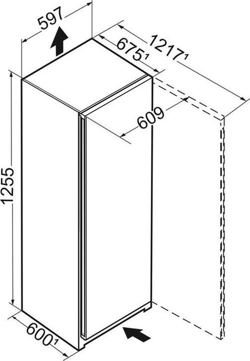 Produktbild Liebherr FNF 4204 Gefrierschrank mit reversibler Tür (Freistehend, 160 l)