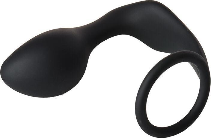 Actual product image Dreamtoys Dream Toys Fantasstic Anal Plug Black 12 cm