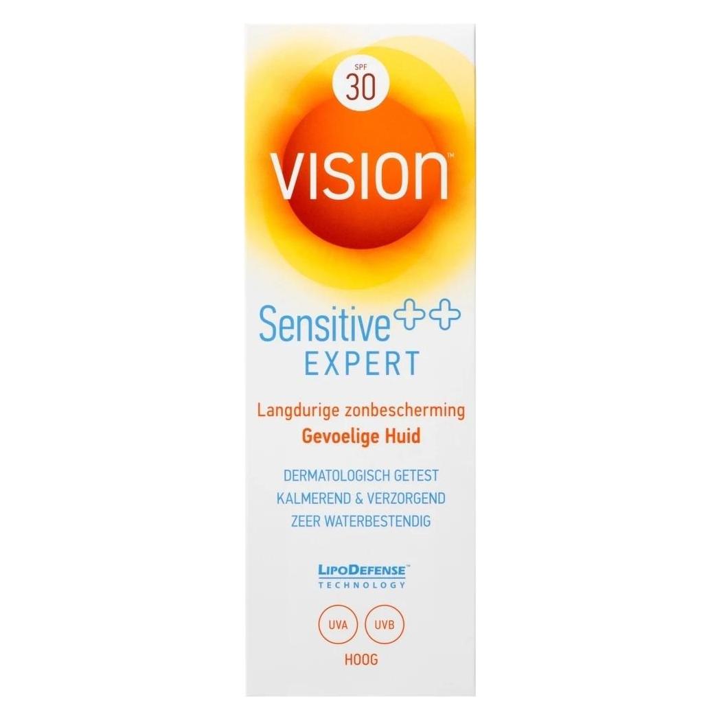 Vision, Zonnecrème, Sensitive++ Expert Zonnebrandcrème - Spf 30 - 185 Ml (Zonnecrème, Spf 30, 185 ml)