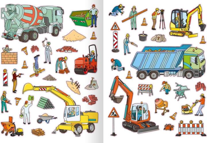 Produktbild Erstes Stickern Baustelle (Deutsch, Sebastian Coenen, 2018)