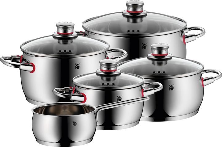 WMF Quality One (16 cm, Pan set + pot set, Stainless steel)