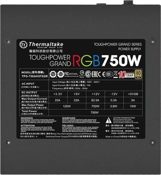 Immagine prodotto Thermaltake ToughPower Grand RGB (750 W)