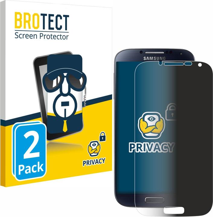 Actual product image BROTECT Privacy film (2 pcs., Samsung Galaxy S4)