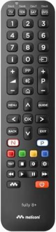 Image du produit Meliconi Fully 8+ (Télécommande universelle, Miracast)