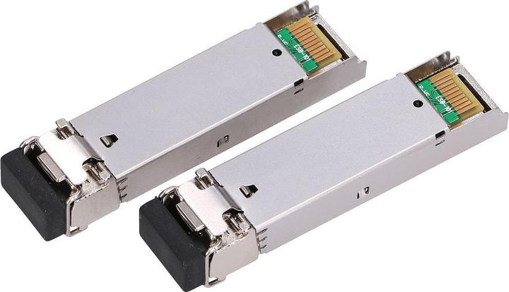 Actual product image Extralink SFP WDM 1310/1550nm | SFP Module | Single mode,, LC, DDM, Pair