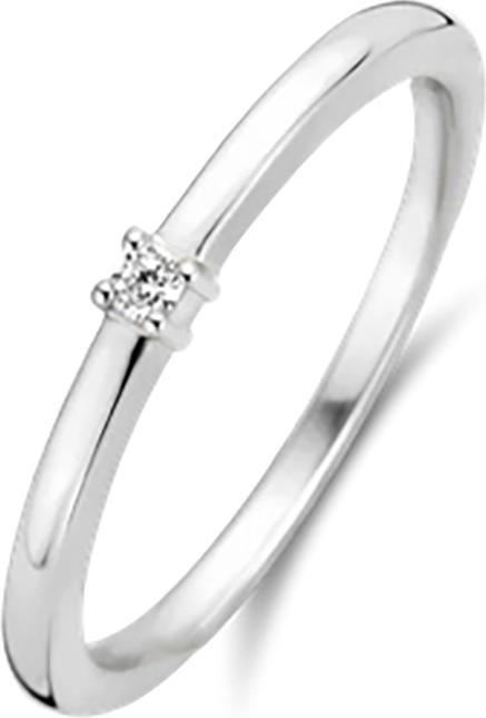 Produktbild Ti Sento Milano Ring mit Zirkonia 12210ZI (56, 925 Silber)