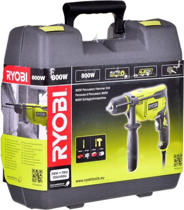 Image du produit Ryobi RPD800-K Perceuse à percussion à 1 vitesse (Perceuse à percussion)
