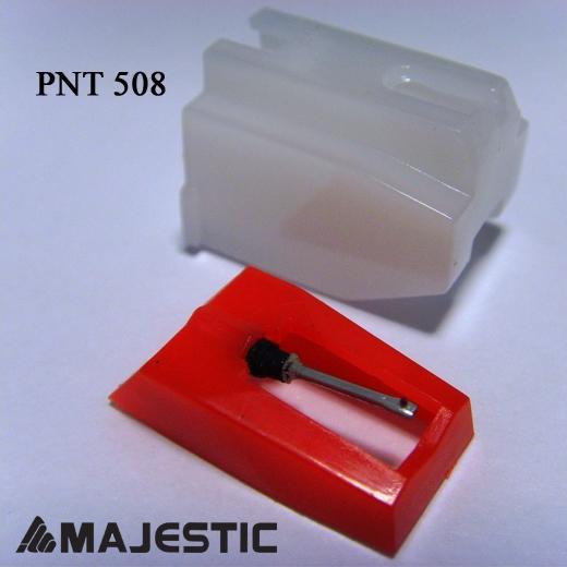 Majestic New PNT-508 Ago per piatto audio (Giradischi), Accessori per giradischi, Rosso