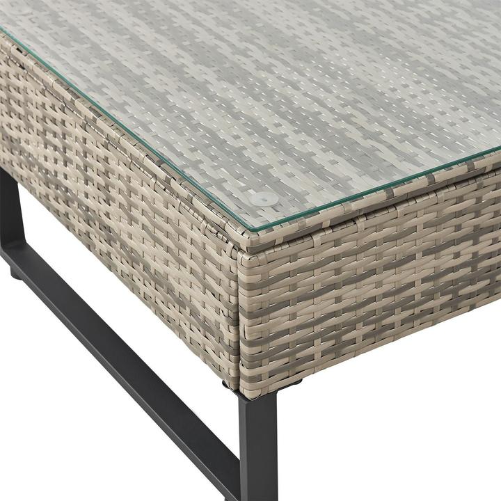 Produktbild Juskys Polyrattan Lounge