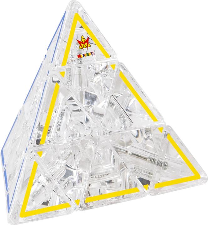 Immagine prodotto Recent Toys Crystal Pyraminx, d/f da 14 anni, 1 giocatore, puzzle rotante, allenatore di logica (Francese, Tedesco, 1 Giocatori)