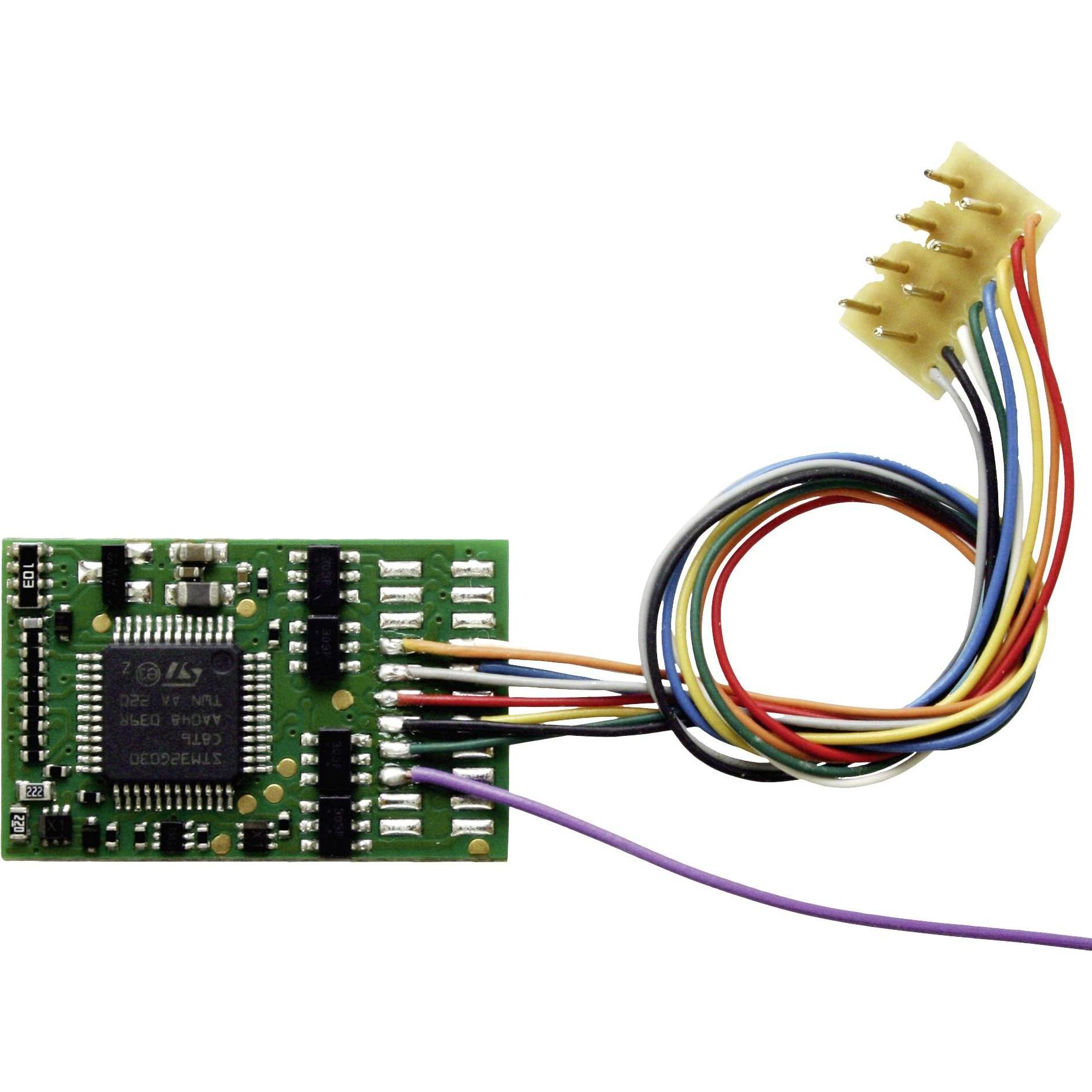 Tams Elettronica 41-04432-01 LD-G-43, modulo decoder locomotiva NEM 652, con connettore