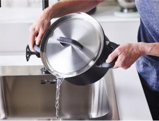 Actual product image BK Flow Cool Kochgeschirr-Set 4-teilig (Pan set + pot set, Stainless steel)