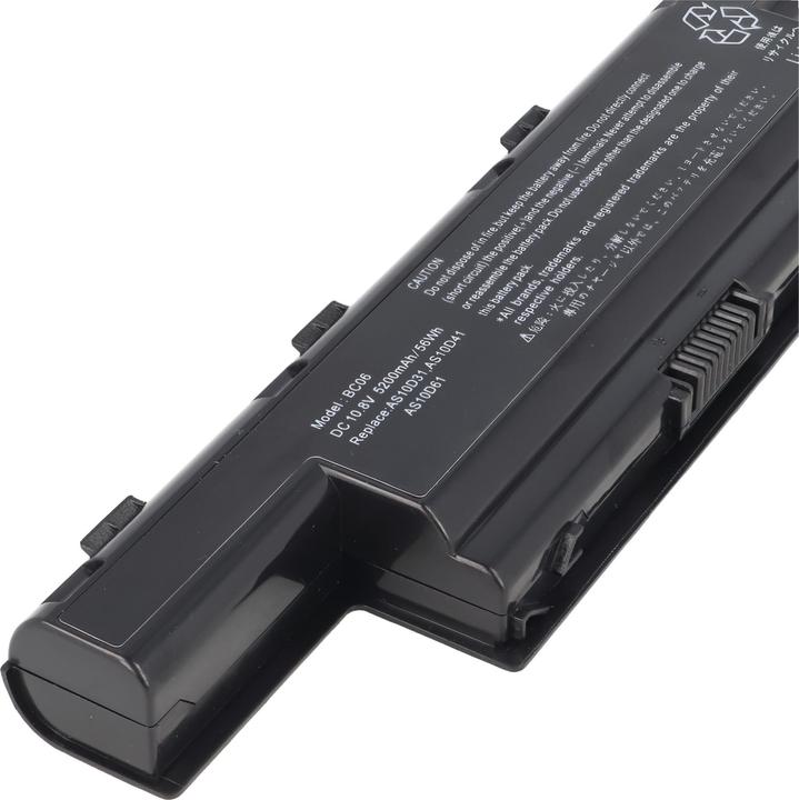 Image du produit Acer Batterie AS10D, AS10D31, AS10D3E, AS10D41 (6 cellules, 5200 mAh)