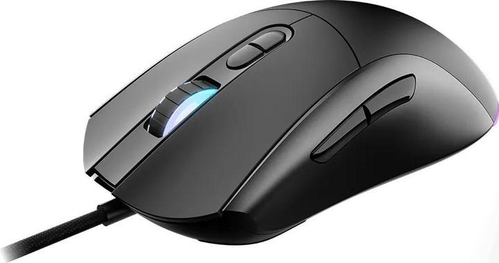 Actual product image MSI Forge GM320 Gaming Maus, Black, USB (Cable)