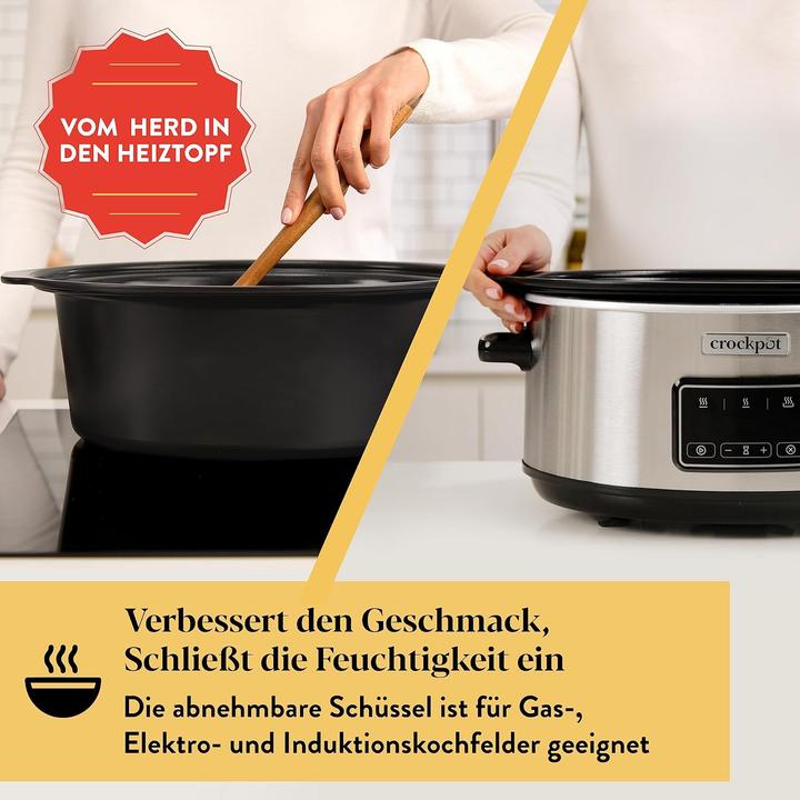 Produktbild Crockpot Piano Cottura Digitale Sizzle Stew