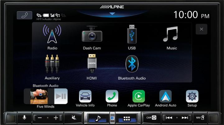 Produktbild Alpine iLX-705DM 1-DIN Autoradio 7" Display, AndroidAuto/wireless CarPlay & DAB+ (Android Auto, Apple Carplay)