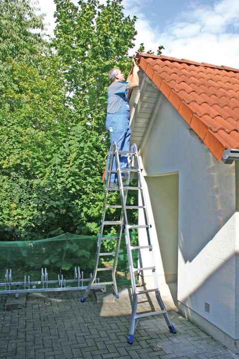 Produktbild Krause Stabilo Sprossen Gelenk Teleskopleiter4X5 133960 (Gerüst, 605 cm)