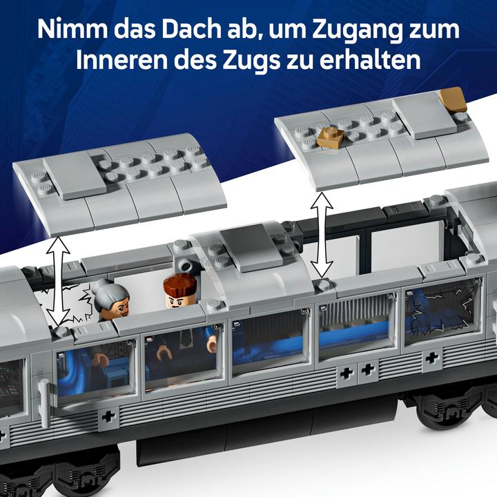 Image du produit LEGO Spider-Man vs. Doc Ock: Showdown in der U-Bahn (LEGO Marvel)