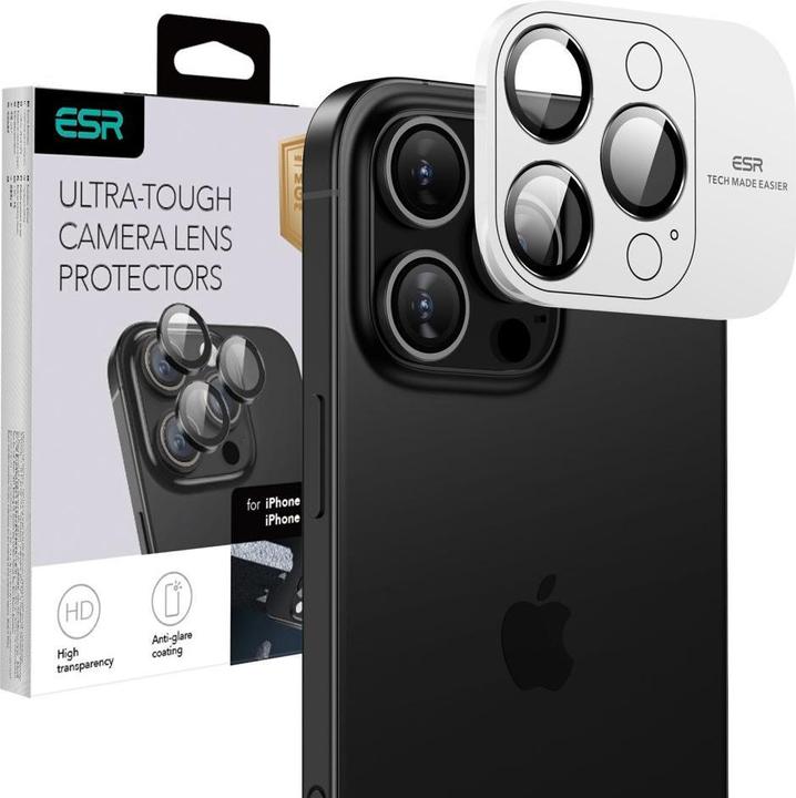 Actual product image ESR Armorite (1 Piece, Apple iPhone 16 Pro, Apple iPhone 16 Pro Max, Apple iPhone 14 Pro, Apple iPhone 14 Pro Max, Apple iPhone 15 Pro, Apple iPhone 17 Pro, Apple iPhone 17 Pro Max, Apple iPhone 15 Pro Max)