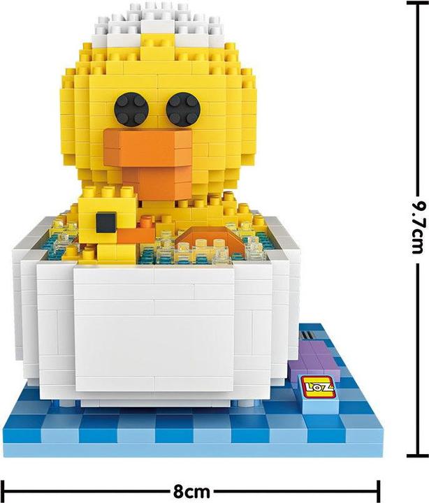 Produktbild LOZ Diamond Blocks Cartoon Mini Nano Diamond Brick Pink Flamingo