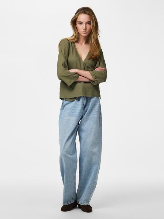 Immagine prodotto Pieces PCPIA 3/4-ARM Wickelbluse (XL)