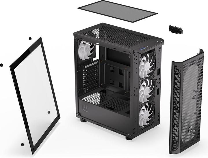 Produktbild Endorfy Signum 300 argb-Gehäuse (ATX, Mini-ITX, mATX)