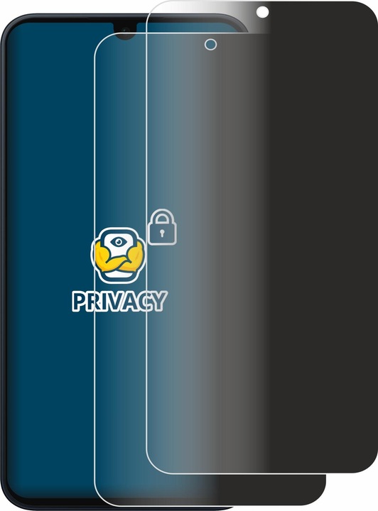 Produktbild BROTECT Sichtschutzfolie Anti-Spy Privacy Folie Blaulicht-Schutz (2 Stück, Samsung Galaxy A16)