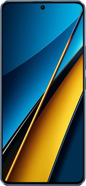 Actual product image Xiaomi Poco X6 (256 GB, Blue, 6.67", Dual SIM, 5G)