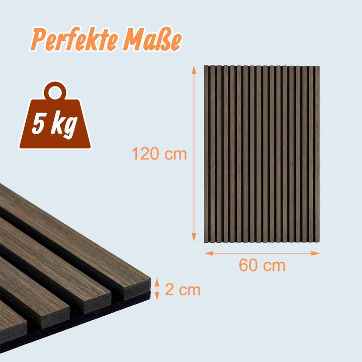 Productafbeelding Relaxdays Akustikpaneele Set (60 x 120 cm)