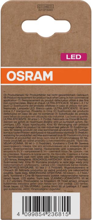 Produktbild Steffen Osram LED Classic A E27 240V 5W 1055lm WW (E27, 1055 lm, 1 x)