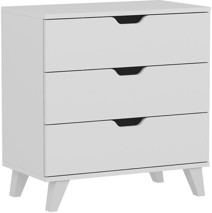 Productafbeelding Homitis Valencia 3 - Wit (72 x 40 x 76 cm)
