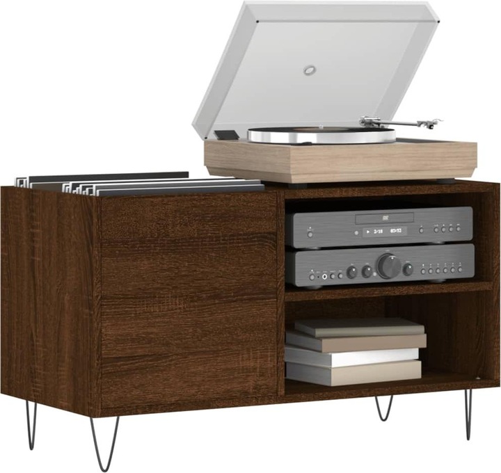 Produktbild VidaXL Plattenschrank Braun Eichen-Optik 85x38x48 cm
