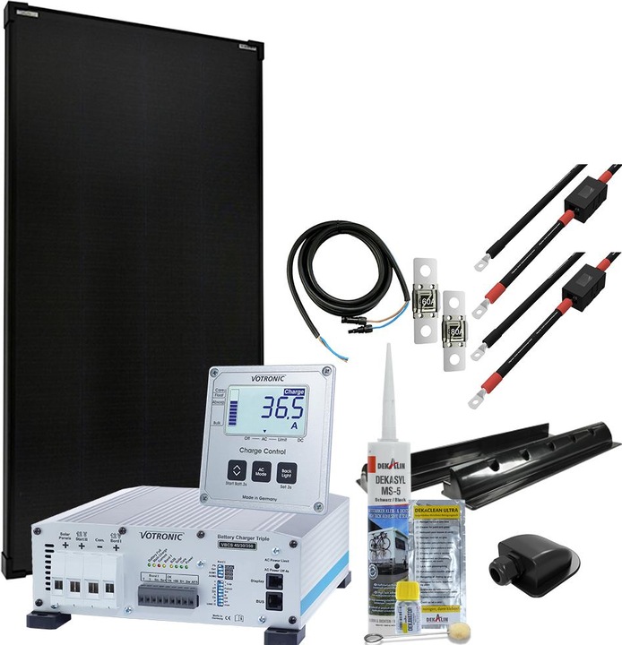 Offgridtec mTriple L 45/30/350 motorhome solar system (180 W)
