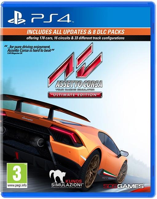 Image du produit 505 Games Assetto Corsa - Ultimate Edition (PS4, DE)