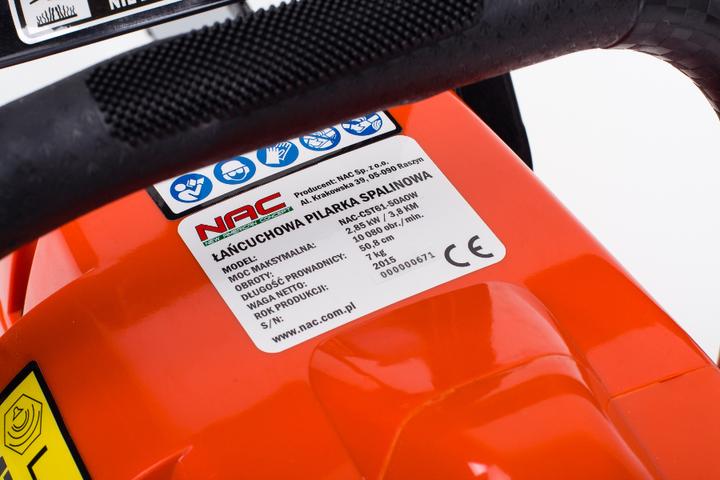 Produktbild NAC Kettensäge 61cc 50cm OREGON (Benzin Kettensäge)